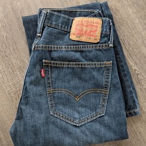 *S.A.L.E.* Levi's 527 jeans mens W31 x L32 dark denim bootcut